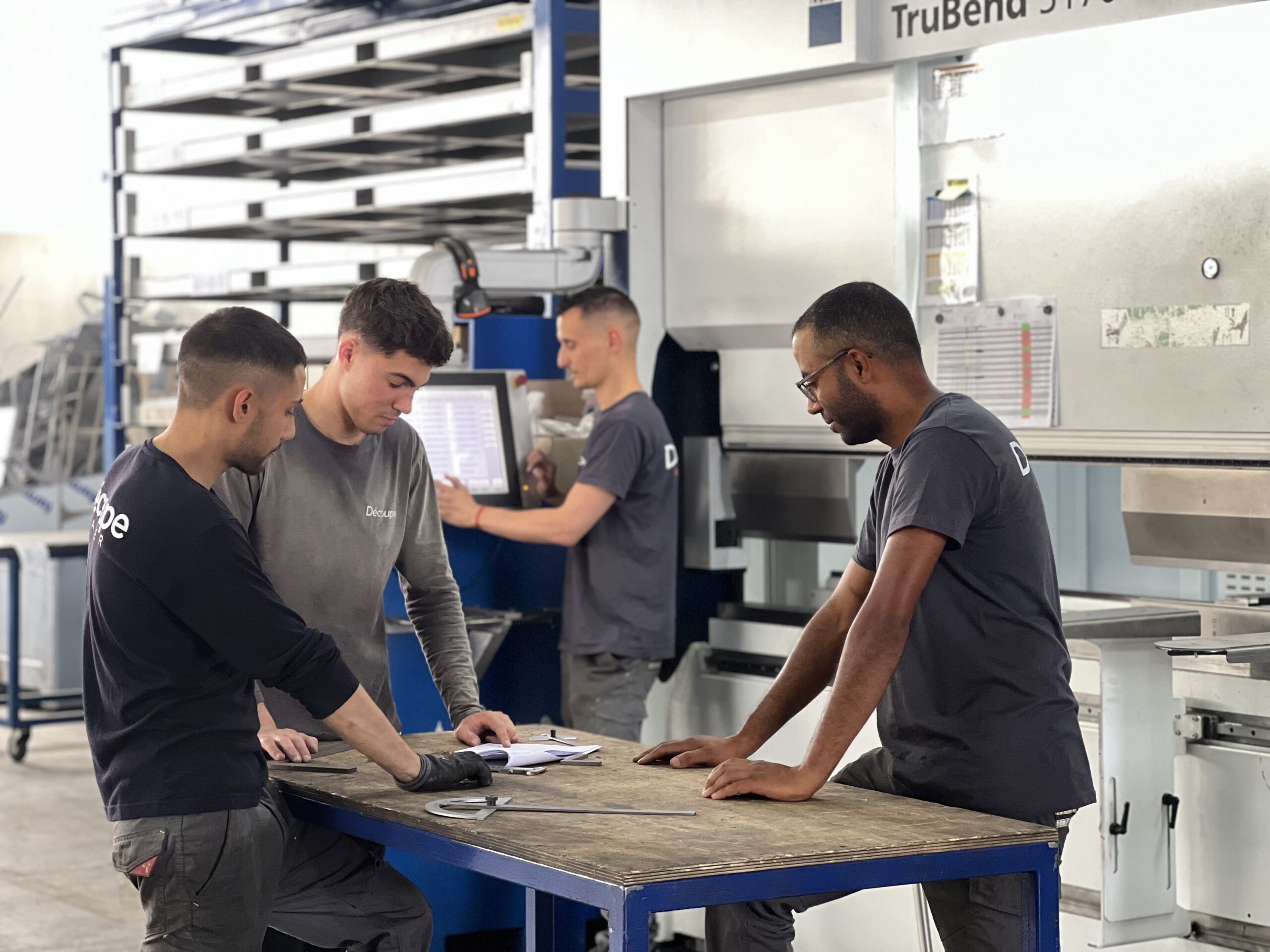 atelier pliage - découpe laser - nice carros