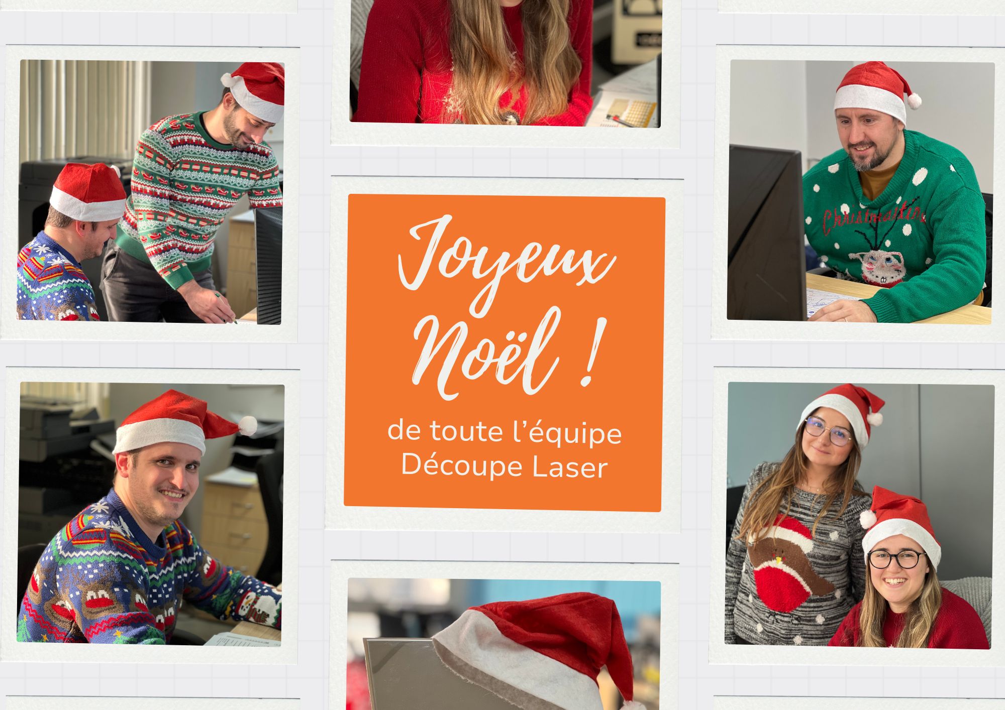Pause de noel découpe laser